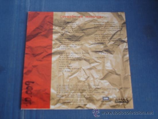 CDs de m&uacute;sica: TONTXU   CORAZON DE MUDANZA  PROMO CD-SINGLE - Foto 2