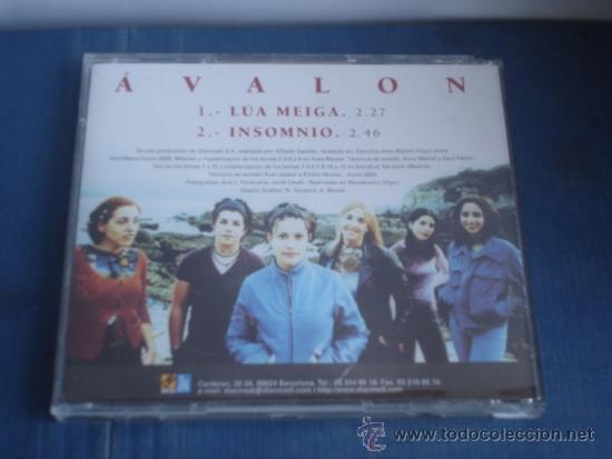 CDs de m&uacute;sica: AVALON  LUA MEIGA + INSOMNIO      CD SINGLE - Foto 3