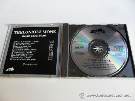 CDs de m&uacute;sica: THELONIOUS MONK . ROUND ABOUT MONK - Foto 3