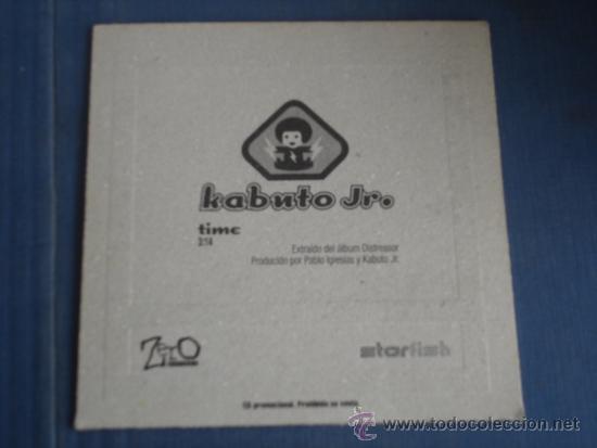 CDs de m&uacute;sica: KABUTO JR.   TIME  PROMO CD-SINGLE - Foto 2
