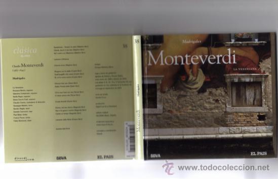 CDs de m&uacute;sica: Monteverdi. &rdquo;Madrigales&rdquo; . La Venexiana. - Foto 1