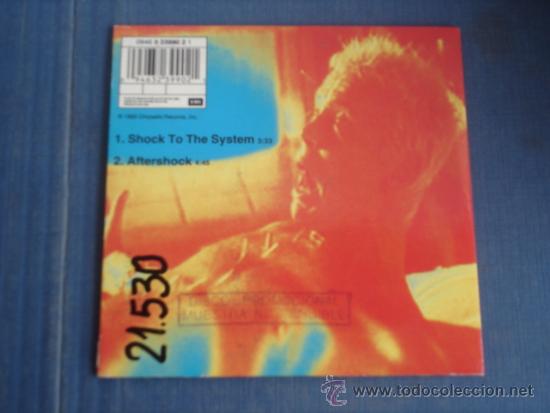 CDs de m&uacute;sica: BILLY IDOL   SHOCK TO THE SYSTEM  PROMO CD-SINGLE 1+1 - Foto 2