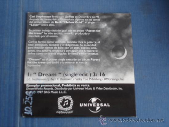 CDs de m&uacute;sica: FOREST FOR THE TREES   DREAM  PROMO CD-SINGLE - Foto 2