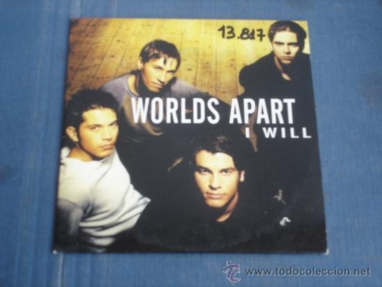CDs de m&uacute;sica: WORLDS APART  I WILL     CD, Single, Promo - Foto 1