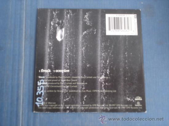 CDs de m&uacute;sica: STRANGELOVE  FREAK  CD-SINGLE 1+1 - Foto 2