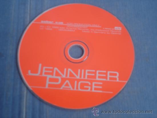 CDs de m&uacute;sica: JENNIFER PAIGE  SOBER  CD-SINGLE - Foto 1
