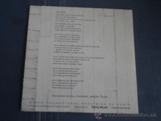 CDs de m&uacute;sica: CHAYANNE  VAIVEN  PROMO CD SINGLE - Foto 2