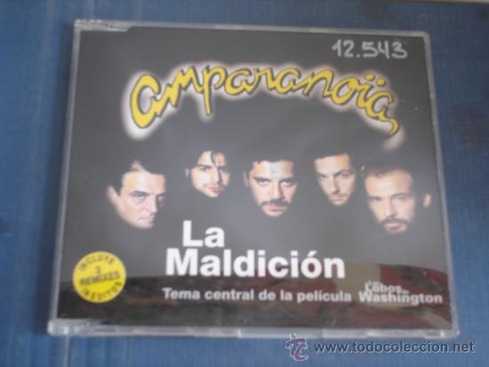 CDs de m&uacute;sica: AMPARANOIA   LA MALDICION  CD-MAXI 4TRACKS - Foto 1