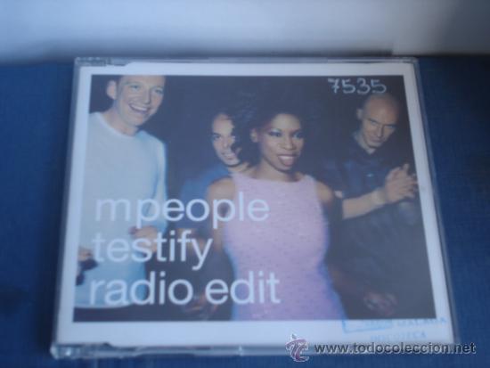 CDs de m&uacute;sica: M PEOPLE   TESTIFY  PROMO CD-SINGLE - Foto 1