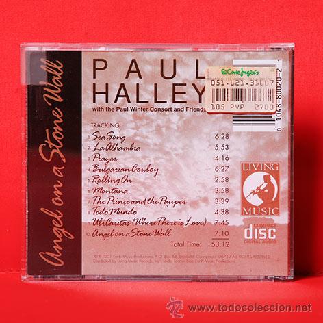 CDs de m&uacute;sica: PAUL HALLEY ANGEL ON A STONE WALL CD - Foto 2