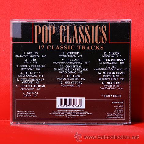 CDs de m&uacute;sica: POP CLASSICS CD - Foto 2