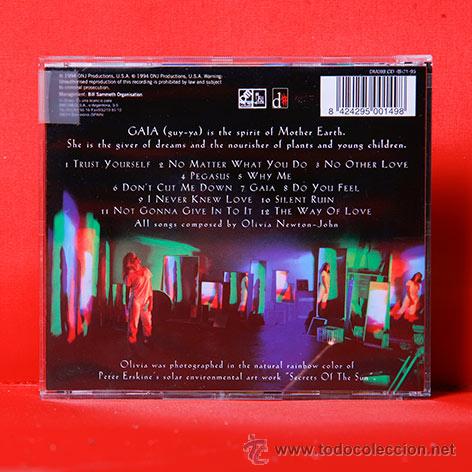 CDs de m&uacute;sica: OLIVIA NEWTON-JOHN GAIA CD - Foto 2