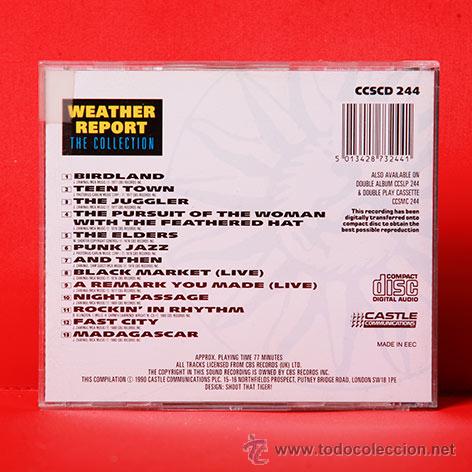 CDs de m&uacute;sica: WEATHER REPORT THE COLLECTION CD - Foto 2