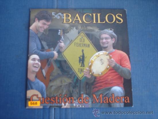 CDs de m&uacute;sica: BACILOS   CUESTION DE MADERA  PROMO CD-SINGLE - Foto 1