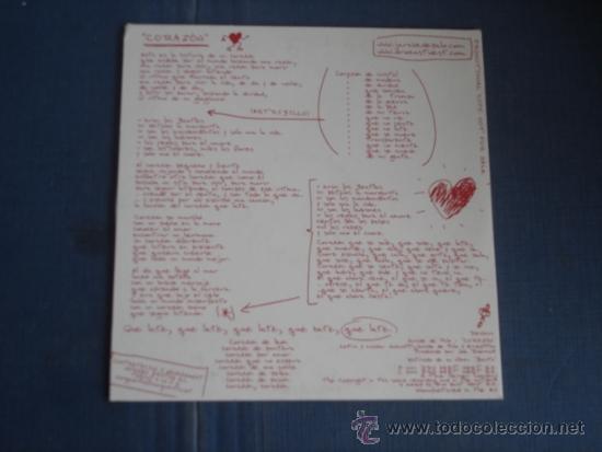 CDs de m&uacute;sica: JARABE DE PALO  CORAZON  PROMO CD SINGLE - Foto 2