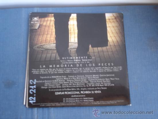 CDs de m&uacute;sica: ISMAEL SERRANO   ULTIMAMENTE  PROMO CD-SINGLE - Foto 2