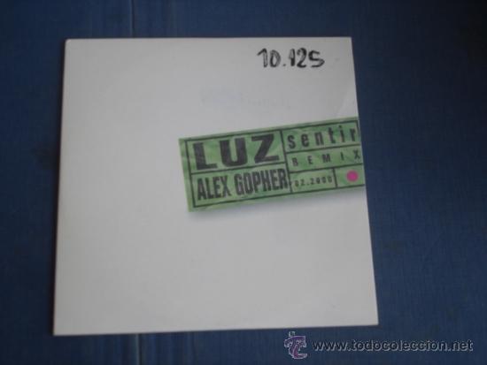 CDs de m&uacute;sica: LUZ   SENTIR  ALEX GOPHER REMIX CD SINGLE PROMO - Foto 1