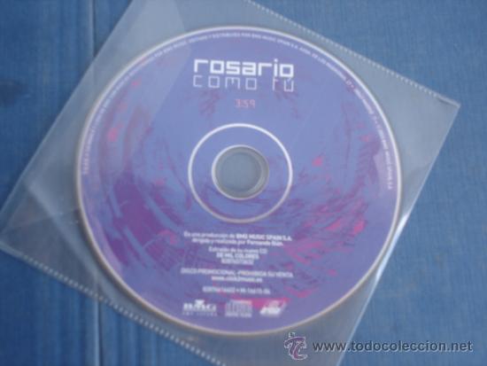 CDs de m&uacute;sica: ROSARIO   COMO TU  PROMO  CD-SINGLE - Foto 1