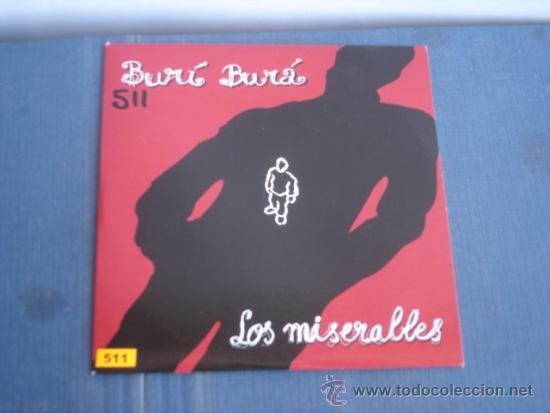CDs de m&uacute;sica: BUR&Iacute; BUR&Aacute; LOS MISERABLES PROMO CD SINGLE - Foto 1