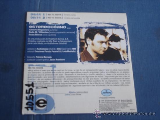 CDs de m&uacute;sica: ESTEREOC&Eacute;ANO  EN TU NUCA +1  PROMO CD SINGLE - Foto 2