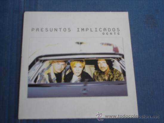 CDs de m&uacute;sica: PRESUNTOS IMPLICADOS  GENTE  PROMO CD-SINGLE - Foto 1