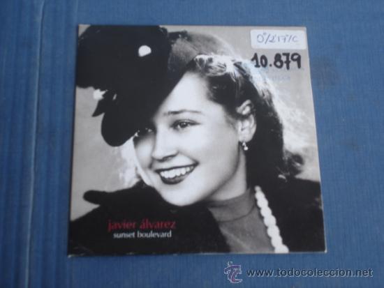 CDs de m&uacute;sica: JAVIER ALVAREZ SUNSET BOULEVARD PROMO CD SINGLE - Foto 1