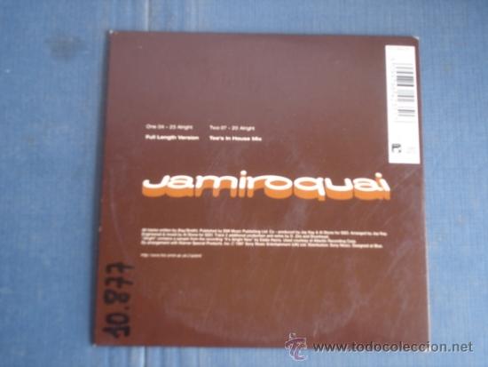 CDs de m&uacute;sica: JAMIROQUAI ALRIGHT +1  CD SINGLE - Foto 2