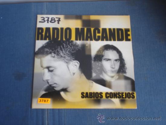 CDs de m&uacute;sica: RADIO MACANDE   SABIOS CONSEJOS  PROMO CD-SINGLE - Foto 1