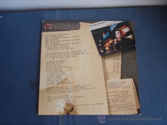 CDs de m&uacute;sica: CARLOS DE FRANCE   NADA  CD-SINGLE - Foto 2