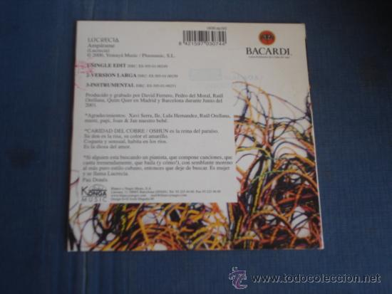 CDs de m&uacute;sica: LUCRECIA   AMPARAME  CD-SINGLE 1+2 - Foto 2