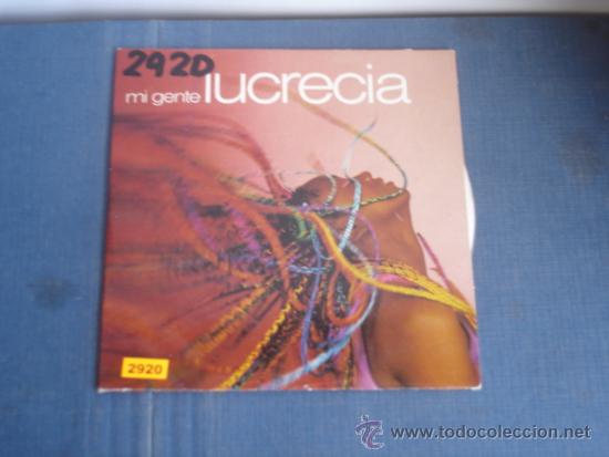 CDs de m&uacute;sica: LUCRECIA   MI GENTE  PROMO CD-SINGLE - Foto 1