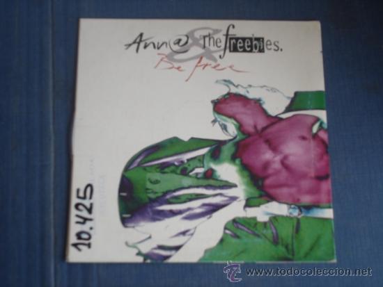 CDs de m&uacute;sica: ANNA THE FREEBIES BE FREE, CD SINGLE PROMO - Foto 2