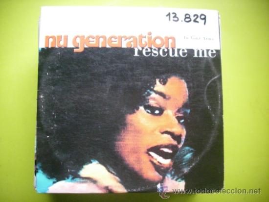 CDs de m&uacute;sica: NU GENERATION, RESCUE ME - CD SINGLE 2 TEMAS pepeto - Foto 1