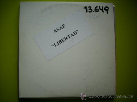 CDs de m&uacute;sica: ASAP / LIBERTAD (2 VERSIONES) (CD SINGLE 1998) - Foto 1