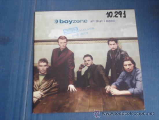 CDs de m&uacute;sica: BOYZONE  ALL THAT I NEED+1 CD SINGLE - Foto 1