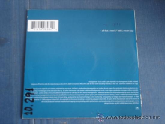 CDs de m&uacute;sica: BOYZONE  ALL THAT I NEED+1 CD SINGLE - Foto 2