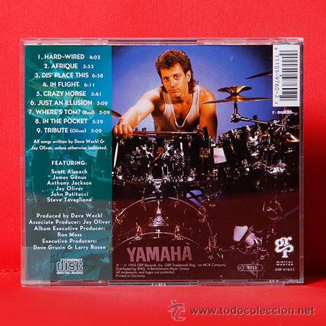 CDs de m&uacute;sica: DAVE WECKL HARD WIRED CD - Foto 2