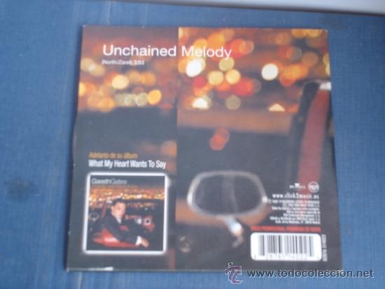 CDs de m&uacute;sica: GARETH GATES UNCHAINED MELODY   PROMO CD SINGLE - Foto 2
