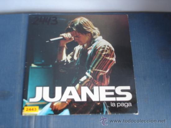 CDs de m&uacute;sica: JUANES   LA PAGA  PROMO CD-SINGLE - Foto 1