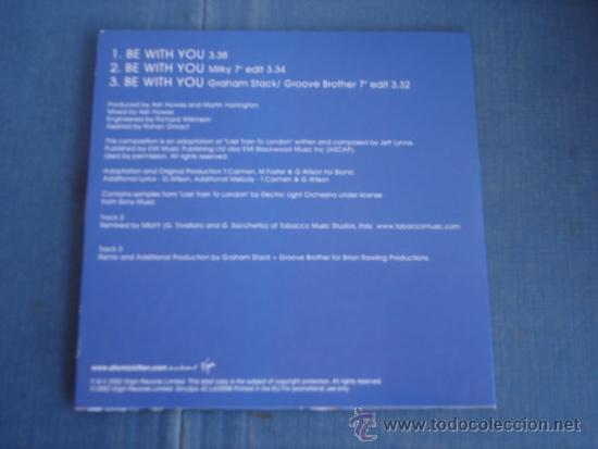 CDs de m&uacute;sica: ATOMIC KITTEN   BE WITH YOU  CD-SINGLE 1+2 - Foto 2