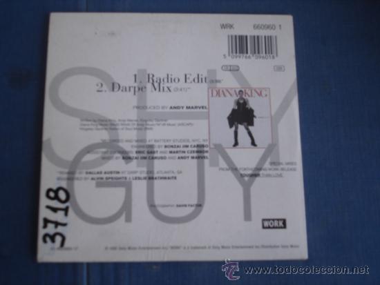 CDs de m&uacute;sica: DIANA KING   SHY GUY  CD-SINGLE 1+1 - Foto 2