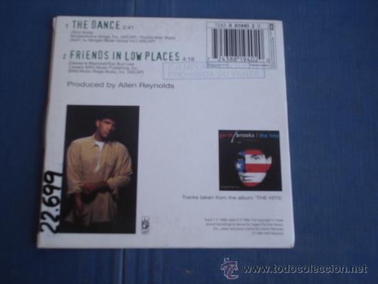 CDs de m&uacute;sica: GARTH BROOKS   THE DANCE  PROMO CD-SINGLE 1+1 - Foto 2