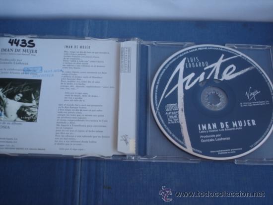 CDs de m&uacute;sica: LUIS EDUARDO AUTE  IMAN DE MUJER PROMO CD SINGLE - Foto 2