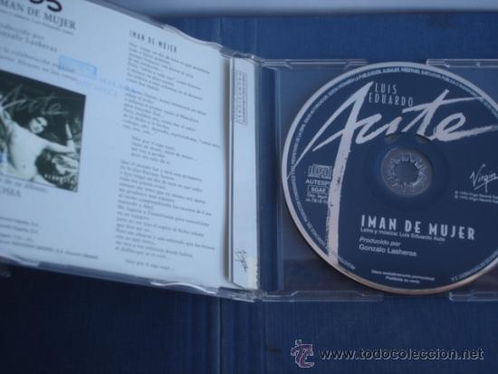 CDs de m&uacute;sica: LUIS EDUARDO AUTE  IMAN DE MUJER PROMO CD SINGLE - Foto 2