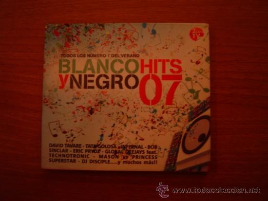 CDs de m&uacute;sica: CD BLANCO Y NEGRO -07-2 CD TV - Foto 1