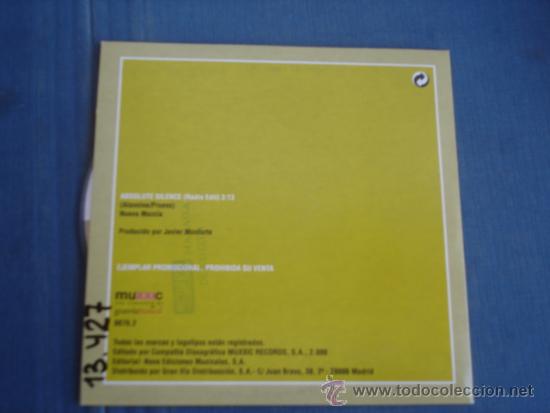 CDs de m&uacute;sica: ELEVEN SOMETIMES   ABSOLUTE SILENCE  PROMO CD-SINGLE - Foto 2