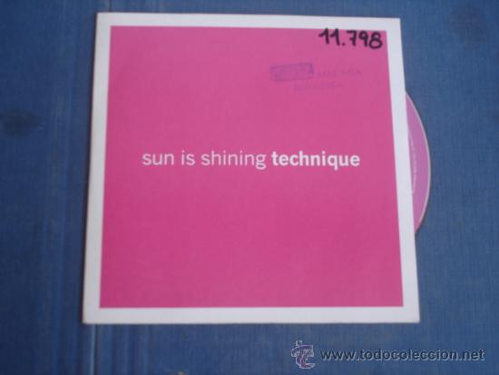 CDs de m&uacute;sica: TECHNIQUE   SUN IS SHINING  CD-SINGLE 1+1 - Foto 1