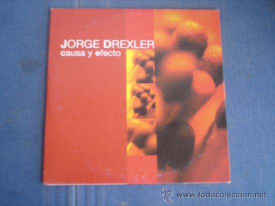 CDs de m&uacute;sica: JORGE DREXLER   CAUSA Y EFECTO  PROMO CD-SINGLE - Foto 1