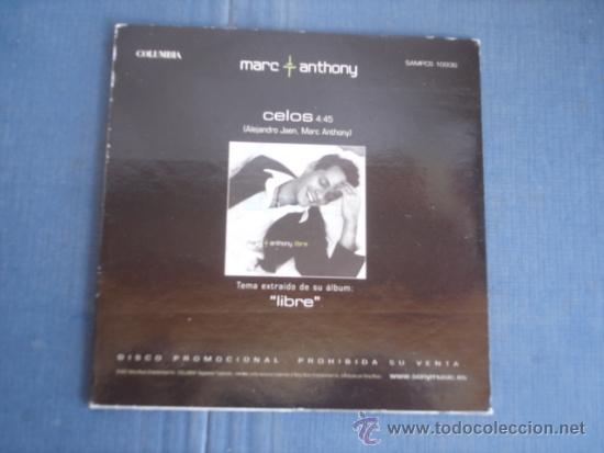 CDs de m&uacute;sica: MARC ANTHONY   CELOS  PROMO CD-SINGLE - Foto 2