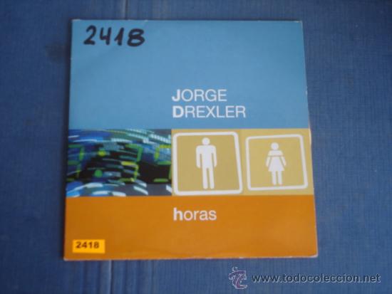 CDs de m&uacute;sica: JORGE DREXLER   HORAS  PROMO CD-SINGLE - Foto 1
